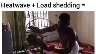 Heatwave plus load shedding in Zimbabwe [upl. by Melitta]