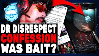 Dr Disrespect Twitch Confession WAS FAKE New Article Claims It Was quotBaitquot [upl. by Aloel166]