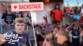 ICH WAR BACKSTAGE🤩 Rolling Loud Wien😍🇦🇹 Playboi Carti Gunna etc  Jan [upl. by Aleris523]