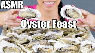 ASMR Eating 😋 OYSTER Feast 😋  Slurping Eating Sounds  No Talking  カキ l 굴 l 리얼사운드 l 먹방 [upl. by Chouest]