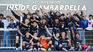 GAMBARDELLATOUR 5 AST 20 FC Rive Droite 33  linside du match [upl. by Anerahs113]