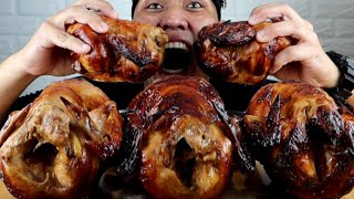 3X LECHON MANOK  MUKBANG PHILIPPINES [upl. by Lonny]