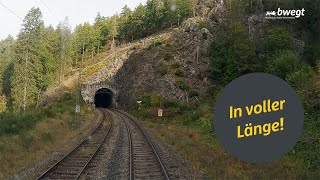 Führerstandsmitfahrt von Karlsruhe nach Konstanz auf der Schwarzwaldbahn mit bwegt [upl. by Narba]