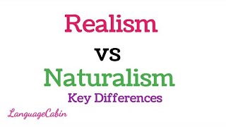 Realism vs Naturalism LanguageCabin110 [upl. by Yemac476]