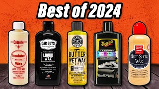 Best Car Waxes 2024  The Only 10 You Should Consider Today [upl. by Adnilg603]