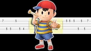 Sanctuary Guardian Wait What Meme  Earthbound Music Easy Ukulele Tabs Tutorial [upl. by Calista]