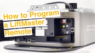 Program a LiftMaster Remote in 30 seconds [upl. by Hannazus508]