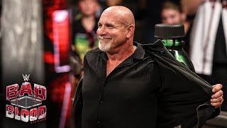 Goldberg jumps the barricade to confront Gunther Bad Blood 2024 highlights [upl. by Jocelyne]