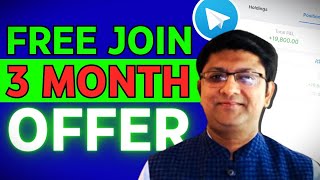 3 Months Free  Nitin murarka Ji Premium Telegram channel offer  nitinmurarka premiumchannel [upl. by Ekeiram]