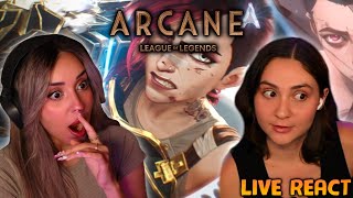 I CANT BELIEVE IT ENDS LIKE THIS 🤯  Arcane Season 2 ACT 3 Live React [upl. by Eikcid]