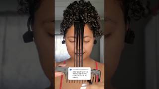 HOW TO GET A COMB OUT OF YOUR HAIR WHEN IT IS STUCK [upl. by Klina]