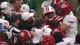 Fight breaks out on the sideline during the New Orleans Bowl  ESPN College Football [upl. by Herzog242]