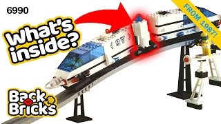 Whats inside a LEGO Monorail 9V motor LEGO CLASSIC SPACE [upl. by Mohl172]