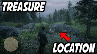 BLACK BONE FOREST Treasure Location Red Dead Redemption 2 Ultimate Edition [upl. by Karita]