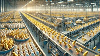 How Billions of Chicks Are Produced Modern Technology in Egg Production and Chicken Meat [upl. by Atirak237]