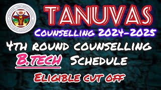 TANUVAS COUNSELING 2024B TECH 4TH ROUNDSUBSCRIBE [upl. by Mclyman824]