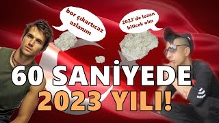 60 SANİYEDE 2023 YILI [upl. by Aed670]