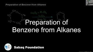 Preparation of Benzene from Alkanes Chemistry Lecture  Sabaqpk [upl. by Grider]