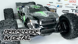 Der Traxxas Sledge  Nehmen wir ihn mal auseinander German [upl. by Miarhpe]