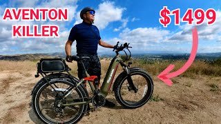 OFF Road Riding on 5th Wheel Torrent 2FT Full Suspension Electric Bike with Torque Sensor [upl. by Einotna49]