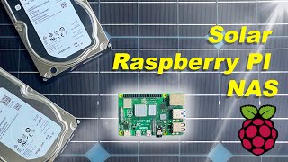 Solar Raspberry Pi NAS  OMV on an RPI4 with Custom Battery Bank [upl. by Naharba]