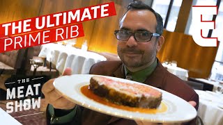 How The Perfect Prime Rib Is Made At New Yorks The Grill — The Meat Show [upl. by Licec]