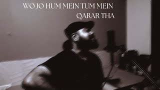 Wo Jo Hum Mein Tum Mein Qarar Tha  Begum Akhtar Ghazal live with Guitar [upl. by Ahsirk]