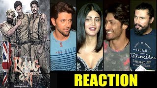 Bollywood Celebs Reaction On Raag Desh Movie  Hrithik RoshanShruti HaasanVidyut Jammwal [upl. by Areval]