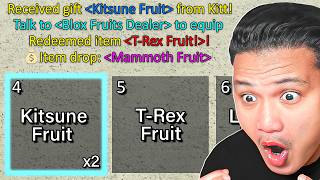 I Donated Streamers Their DREAM PERM FRUIT In Blox Fruits [upl. by Ennalyrehc393]