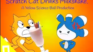 Scratch Cat Drinks Milkshake [upl. by Sybley645]