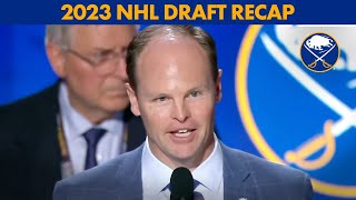 2023 NHL Draft Comes To A Close In Nashville  Buffalo Sabres [upl. by Retsevlis]