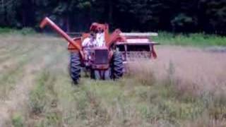 Allis Chalmers 66 combine [upl. by Gav]