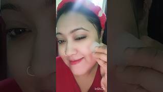 My morning skincare routineIce for face। Coconut oil facial massage for younger skin।youtubeshorts [upl. by Eliathan]