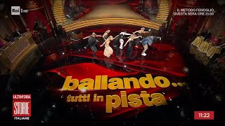 Tutti in pista con quotballando con le stellequot  Storie italiane  27112023 [upl. by Aelhsa]