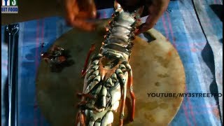 How to Making Grilled Red Lobster street food [upl. by Nosnirb]