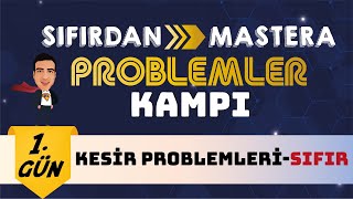 Kesir Problemleri Sıfır I Sıfırdan Mastera Problemler Kampı I 1 Gün I yks2024 problemler [upl. by Annie814]