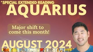 Aquarius August 2024  EPIC NEW JOURNEY AWAITS AQUARIUS🎺🚀Tarot Horoscope♒️ [upl. by Flyn]