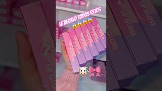 MÁS AMIGOS ASÍ 😱 bakabakamx lipgloss makeup pink kawaii cute aestetic shortvideo shorts [upl. by Neelyhtak]