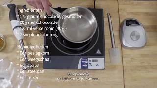 De Chocolatière  Frifri  Recept  Ganache van pure chocolade [upl. by Pickard]