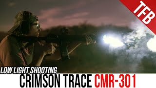 Low Light Shooting with the Crimson Trace CMR301 [upl. by Ahtanoj450]