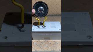 5 watt speaker vs 220V Electricity experiment shorts [upl. by Jere]