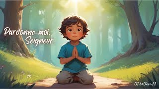 🌟 Pardonnemoi Seigneur 🌟 chanson chrétienne pour enfants [upl. by Aihsar544]