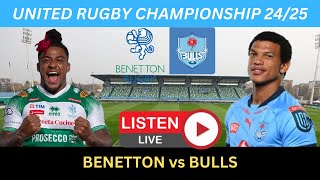 BENETTON vs BULLS URC 2425 Live Commentary [upl. by Madra209]