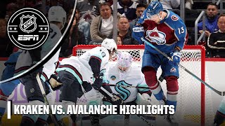 Seattle Kraken vs Colorado Avalanche  Full Game Highlights [upl. by Leber717]