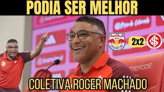 ENTREVISTA COLETIVA ROGER MACHADO COLETIVA BRAGANTINO 2X2 INTER [upl. by Allana]