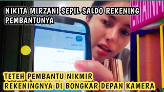 ART NIKITA MIRZANI PUNYA SALDO YANG MENGEJUTKAN DI REKENINGNYA [upl. by Ennayk]