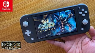 BioShock Remastered Nintendo Switch Lite Gameplay [upl. by Eentihw]