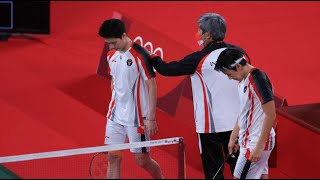 Kevin Marcus Against Olympic Champion  Kevin Sanjaya  Marcus Fernaldi vs Lee Yang  Wang Chi Lin [upl. by Yelena]