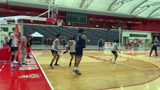 Radford University basketball practice [upl. by Hagile]