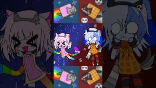 Me and Blueiy we are nyan cat 🐱🩶🌟🌈 and tac nayn 🐱‼️🖤💀 UwU 3 BlueiyUvU [upl. by Seow]